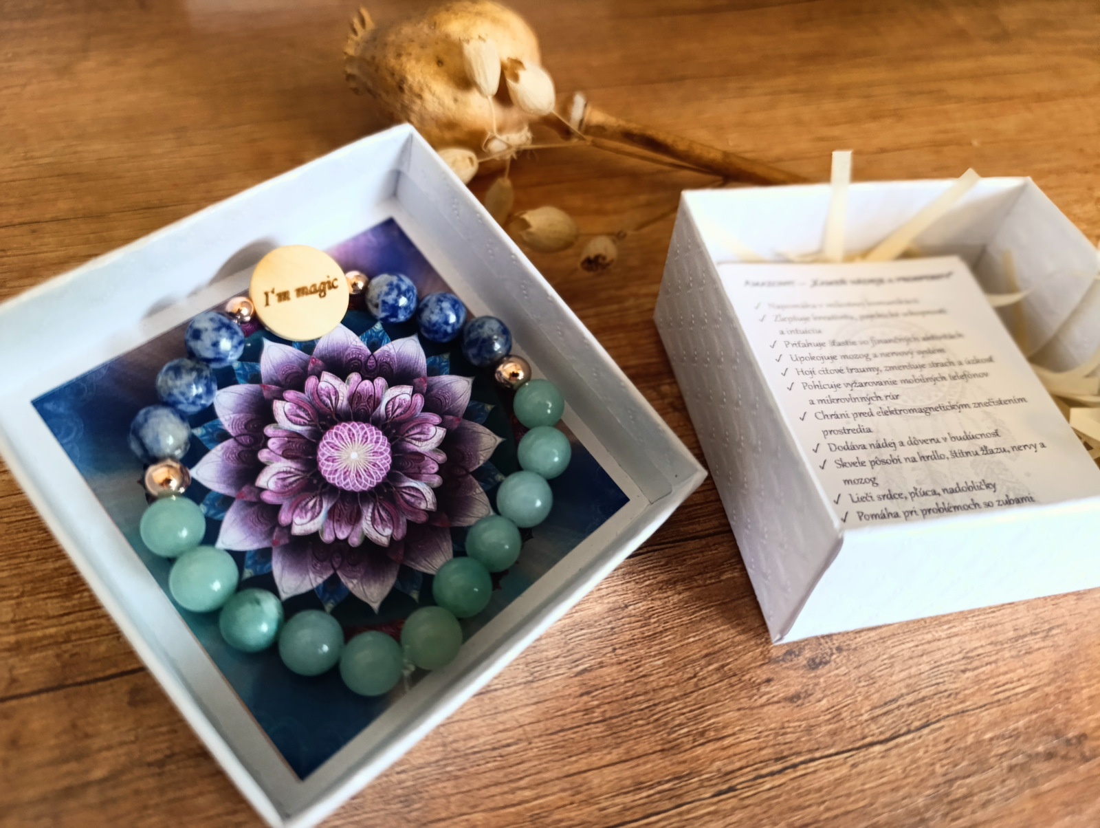 Gravírovaný náramok I am magic