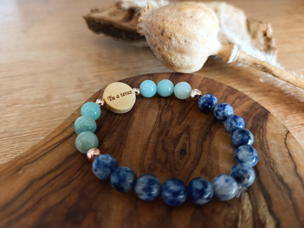 Gravírovaný náramok Tu a Teraz 2